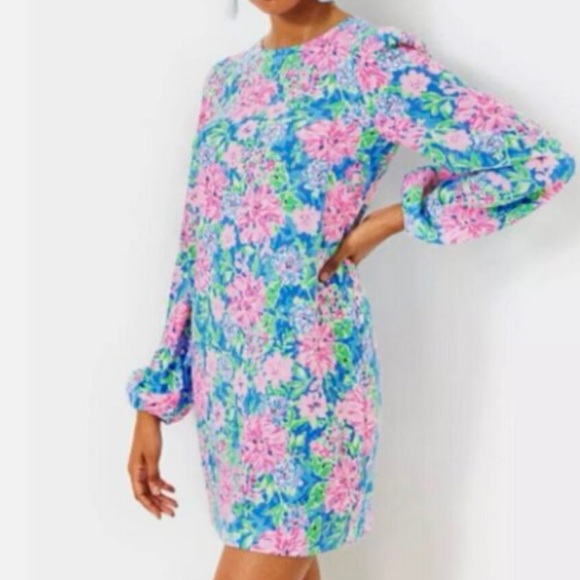 Lilly Pulitzer Dresses & Skirts - Lilly Pulitzer Alyna Long Sleeve Shift Dress